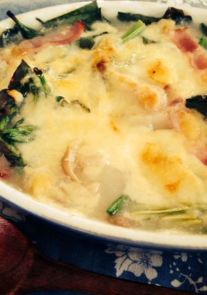 粉末スープで簡単!餅グラタン♡-レシピのメイン写真