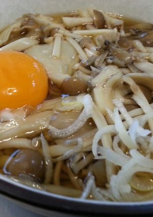 簡単!美味!ヘルシーきのこ蕎麦-レシピのメイン写真