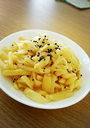 手軽♪たくあん漬けの炒め物-レシピのメイン写真