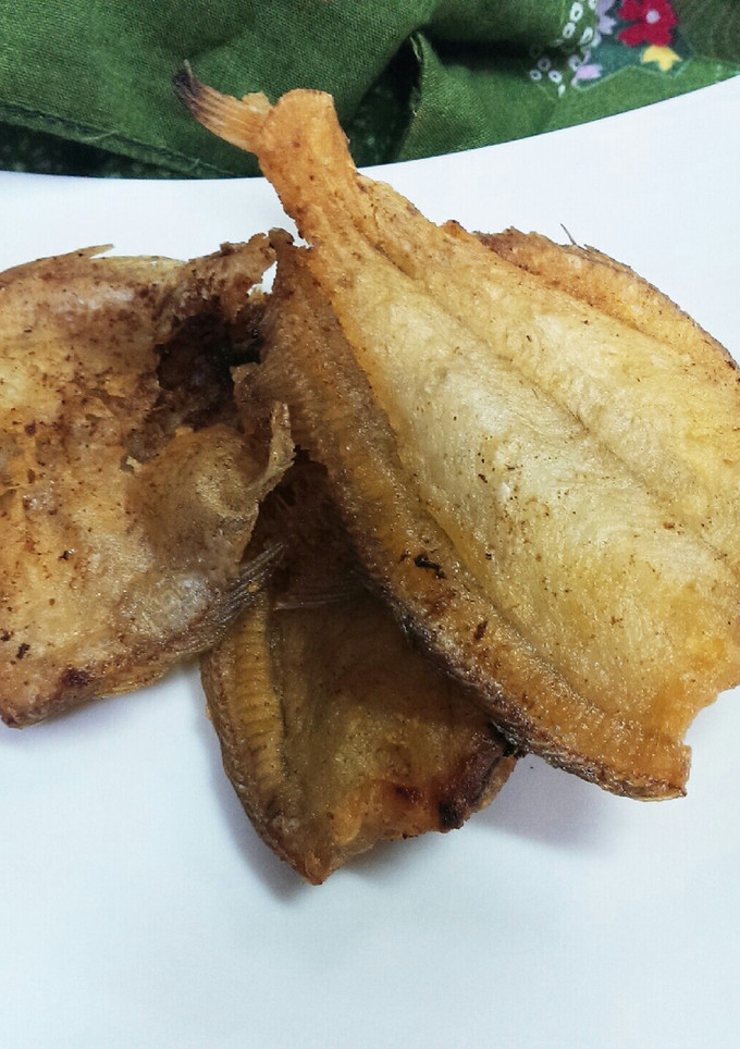 そのまんま小さめのカレイ唐揚げ-レシピのメイン写真