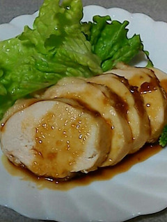 しっとり鶏ハムで照り焼きチキンに-レシピのメイン写真