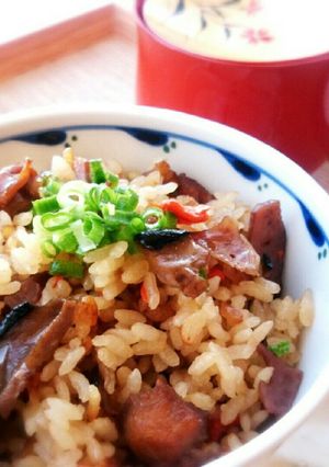 照りっと美味しい✾炊き込みご飯✾かしわ飯-レシピのメイン写真