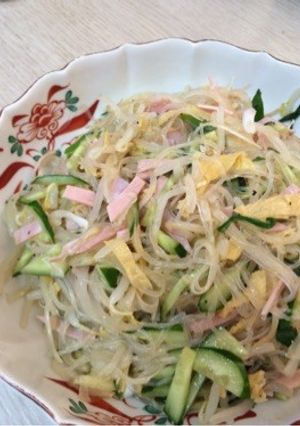 野菜いっぱいの春雨サラダ-レシピのメイン写真