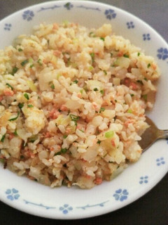 香味ペーストで鮭と青ネギのチャーハン-レシピのメイン写真