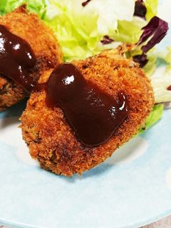 スパイシー☆キャベツたっぷりメンチカツ-レシピのメイン写真