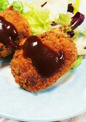 スパイシー☆キャベツたっぷりメンチカツ-レシピのメイン写真