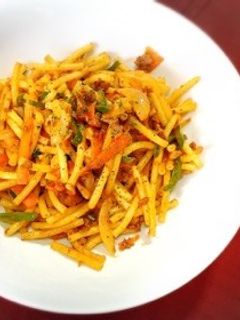 マカロニケチャップ炒め〜ナポリタン風〜-レシピのメイン写真