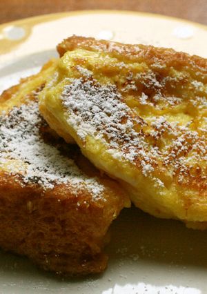 裏技で簡単ふわっカフェ風フレンチトースト-レシピのメイン写真
