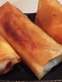 お餅の消費に!お餅チーズ春巻き-レシピのメイン写真