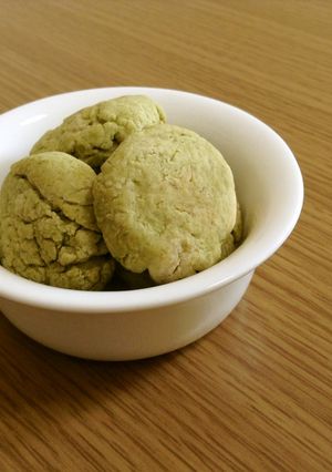 お濃い抹茶クッキー～簡単に和のおやつ～-レシピのメイン写真