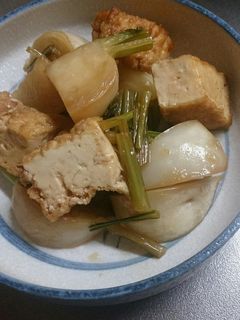 カブと厚揚げのほっこり煮-レシピのメイン写真