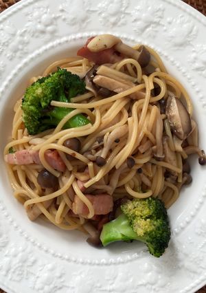 簡単！きのこと野菜の和風パスタ-レシピのメイン写真