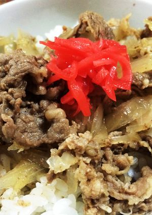 玉ねぎ甘とろ牛丼-レシピのメイン写真