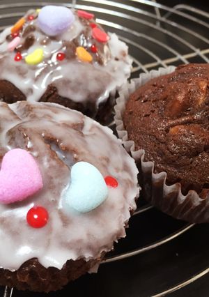 失敗しない米粉のチョコチップマフィン-レシピのメイン写真