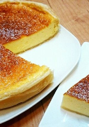 簡単濃厚 パイ生地チーズケーキ-レシピのメイン写真