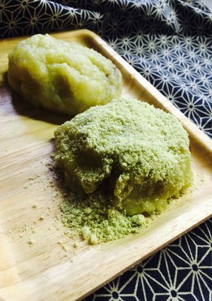 さつまいもともち米で作る芋餅！-レシピのメイン写真