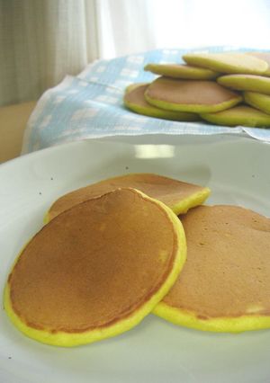かぼちゃのパンケーキ-レシピのメイン写真