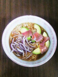 アボカド醤油ラーメン♪-レシピのメイン写真