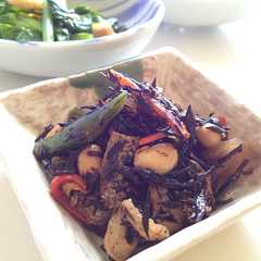 รูปของ 京風★ドライ缶で簡単★ひじき豆