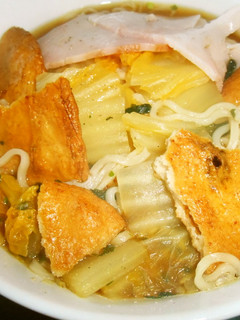 サッポロ一番で!せんべいラーメン☆-レシピのメイン写真