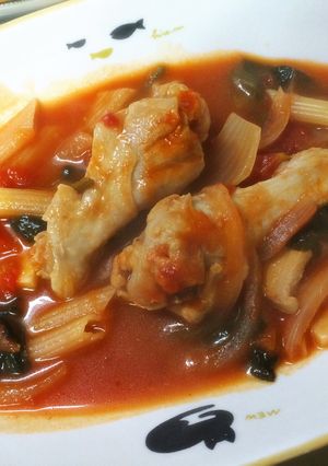 残り物で☆簡単☆イタリアントマトスープ-レシピのメイン写真