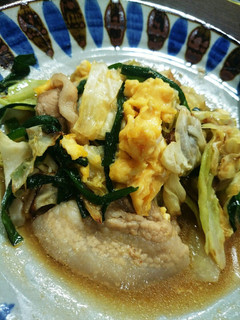 肉と卵と野菜のにんにくオイスター炒め-レシピのメイン写真