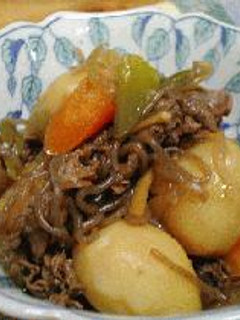 関西すき焼き風『肉じゃが』-レシピのメイン写真