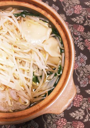 簡単水餃子鍋-レシピのメイン写真