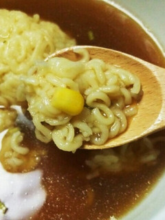 サッポロ一番みそラーメン☆だんごスープ♪-レシピのメイン写真