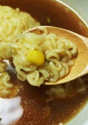 サッポロ一番みそラーメン☆だんごスープ♪-レシピのメイン写真