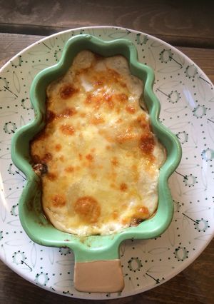 簡単!お餅と白菜のとろとろグラタン-レシピのメイン写真