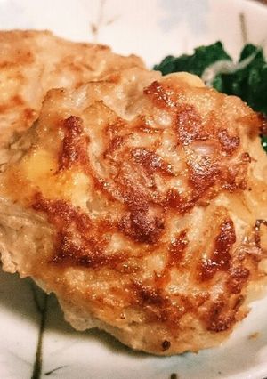 もやしと大豆でかさ増し!つくねバーグ-レシピのメイン写真