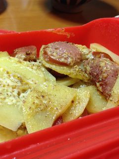 ウインナーとポテトのマスタードマヨネーズ-レシピのメイン写真