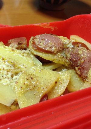 ウインナーとポテトのマスタードマヨネーズ-レシピのメイン写真
