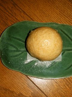 お茶の友・さつまいもあんの蒸しまんじゅう-レシピのメイン写真