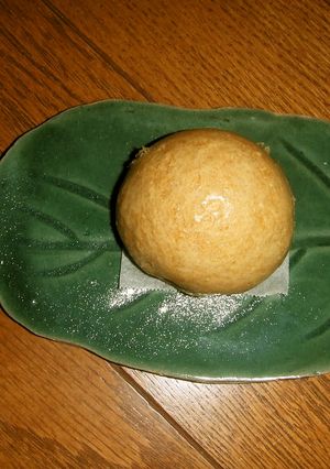 お茶の友・さつまいもあんの蒸しまんじゅう-レシピのメイン写真