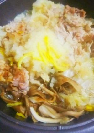 かんたんヘルシー♪白菜どっさりゆず鍋♡-レシピのメイン写真