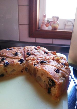 ラ・フランスのケーキ-レシピのメイン写真