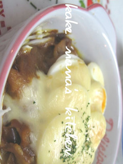余りカレー♥♡チー玉焼き-レシピのメイン写真