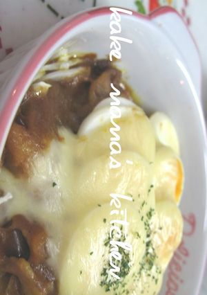 余りカレー♥♡チー玉焼き-レシピのメイン写真