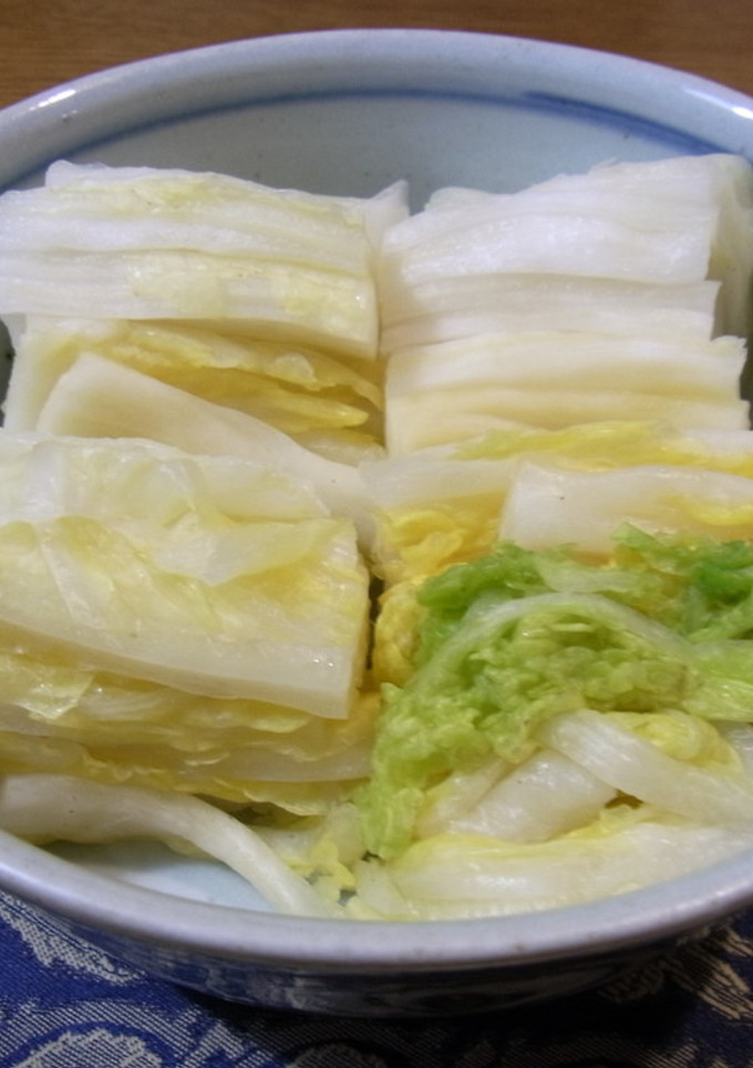 白菜の漬け物-レシピのメイン写真