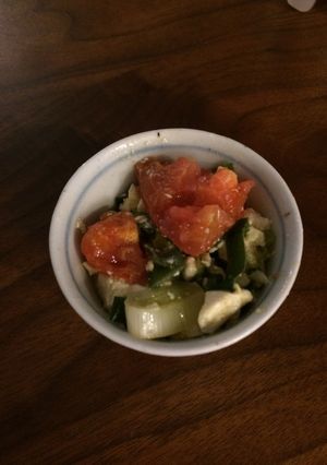 ごま油香る☆トマトと豆腐のチャンプルー-レシピのメイン写真