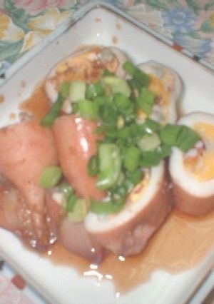 いかの中に卵入れちゃった煮♪お弁当にも-レシピのメイン写真