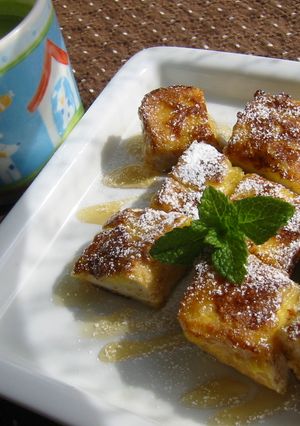 短時間でフレンチトースト♪-レシピのメイン写真