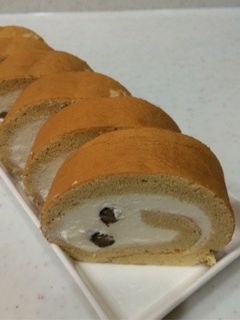 黒豆ロールケーキ-レシピのメイン写真
