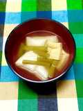 鏡開き 飛騨高山の雑煮（冷凍豆腐とふき）