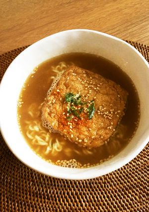 きつねラーメン味噌味-レシピのメイン写真