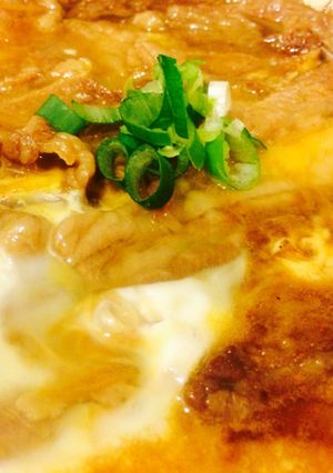 幸せ絶品♡牛肉の半熟卵とじ∞すき焼き風味-レシピのメイン写真