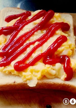 卵とチーズのトースト-レシピのメイン写真