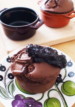チョコレートマフィン-レシピのメイン写真